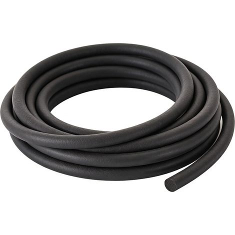 Joint rond de 5 m, diamètre : 7 mm, en EPDM, profilé de remplissage de joints, joint d'étanchéité pour le joint de portes, fenêtres, murs et plafonds (1/5)