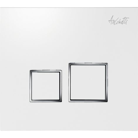 Plaque de commande Ancodesign - Anconetti - Blanc/Inserts brillants
