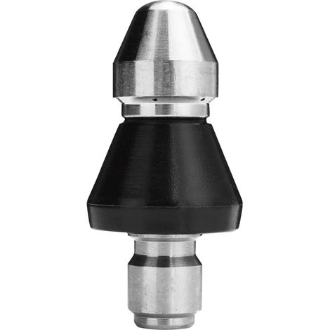 Jet De Nettoyage Haute Pression - Buse Pour Canalisations 1/4 Pouces - Pour Débouchage D'Égouts Et Tuyaux - En Acier Inoxydable - 1 Pièce (1/5)