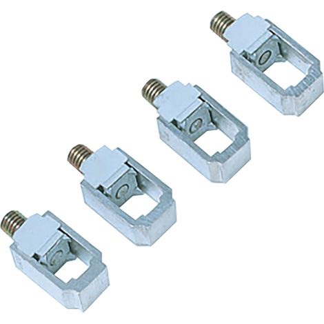 N° 4 pz morsetti a gabbia per cavi alluminio 70mm² per NG125 80÷125A - 19095