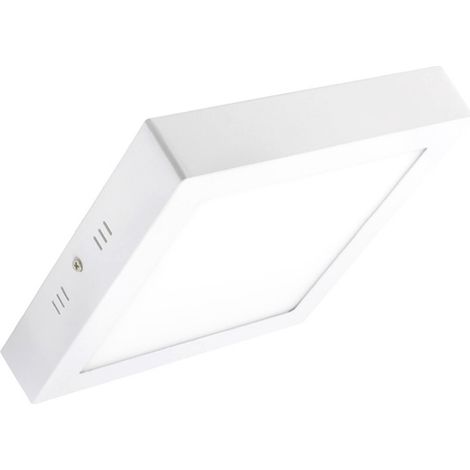 PLAFONIERA A SUPERFICIE QUADRA 18W 6000k (1/3)