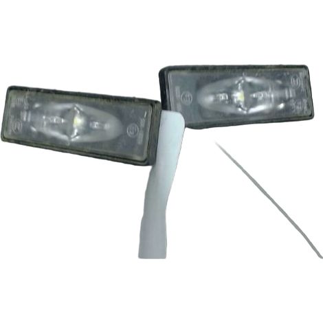 [PRODUIT D'OCCASION] Eclaireur Plaque De Police PEUGEOT 208 ♻️ Ref Oe. 9815225980 - Garantie à vie (1/3)