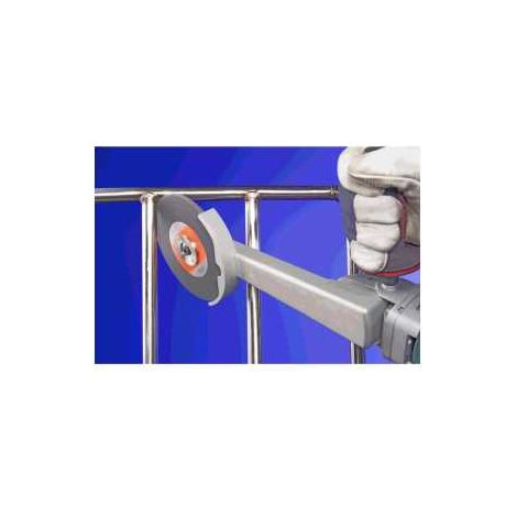 PFERD TOOLS POLINOX verpresstes Vlies-Rad PNER Ø 150x6 mm Bohrung-Ø 25,4 mm Weich SIC Fein für Finish 5 Stk (1/5)