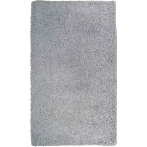 Maison Exclusive - Teppich Shaggy Hochflor NAVARRA Hellgrau 60x10