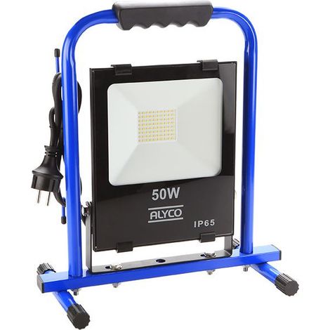 PROYECTOR INCLINABLE EXTRAFINO SOPORTE METÁLICO 50W SMD IP65 ALYCO (1/5)