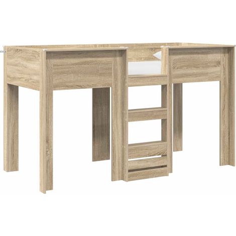 Maison Exclusive - Etagenbett für Kinder Sonoma-Eiche 75 x 190 cm