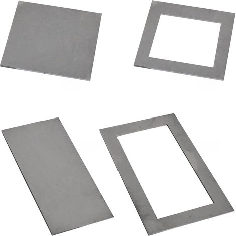 Placas De Entrenamiento Soldadura Acero 24 Piezas Aleación (1/5)
