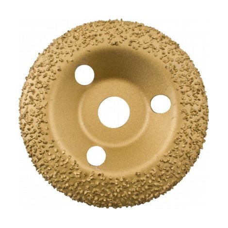 [92855-Edma] Disque abrasif EDMA universel Grain moyen 24 D125mm (1/4)