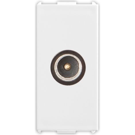 Presa coassiale IEC diretta maschio 5-2500 Mhz Bianco Pixia Master 11270-D
