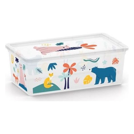 Keter Scatola Salvaspazio Box Style Wild Animals