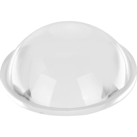 Lentille optique LED en verre convexe de 60mm pour projecteur d'ambiance et loupe (1/5)