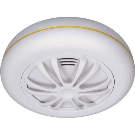 Détecteur de chaleur sans fil ELRO Connects FH3801R alarme cuisine interconnectable norme BS5446-2 sécurité incendie Blanc (1/4)