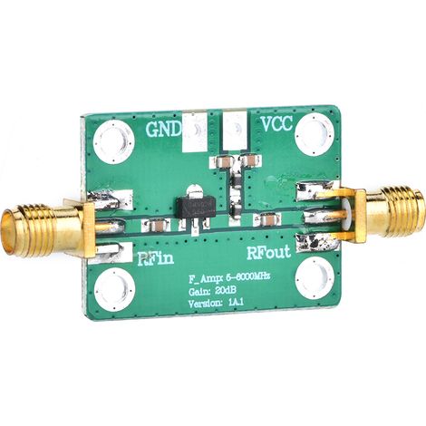 Module LNA à faible bruit et à gain élevé de 20 dB, amplificateur RF large bande 5-3500 MHz (1/5)