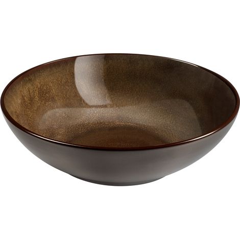 Feeling Bronze - Assiette salade et pâtes 18 cm (lot de 6) (1/3)
