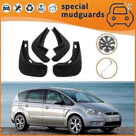 Garde-boue de voiture adapté au garde-boue anti-éclaboussures pour pneus de voiture Ford Makos s-max 06-08 (1/5)