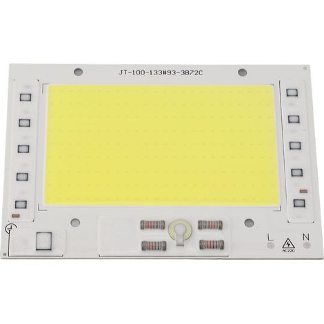100-W-Hochleistungs-COB-LED, Kaltweiß 6500 K, 220 V Wechselstrom (1/5)
