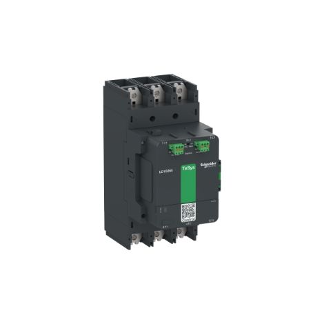 Contattore elevata potenza TeSys Giga, 3P (3NO), AC3 400A, versione Advanced, bobina elettronica 200...500V AC/DC - LC1G400LSEA
