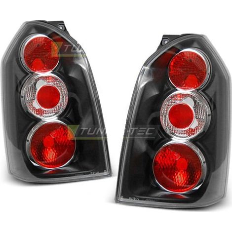 Paire de feux arriere Hyundai Tucson 04-10 noir-27335970 (1/2)