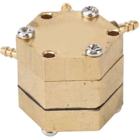 Régulateur de pression d'eau dentaire hexagonal de 3 mm, vanne d'eau dentaire en laiton à grand diamètre, adapté aux fauteuils dentaires. (1/5)