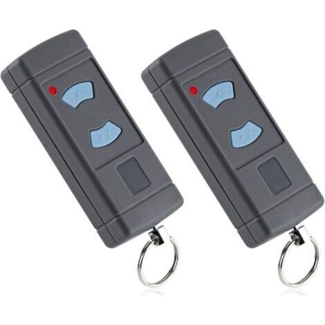 Lot de 2 Émetteur Garage Boutons Bleus 868MHz Remplacement pour HORMANN HSE2-868 HSM4-868 HSE4-868 Compatible avec Tubauto HSM4-868 HS4-868 (1/4)