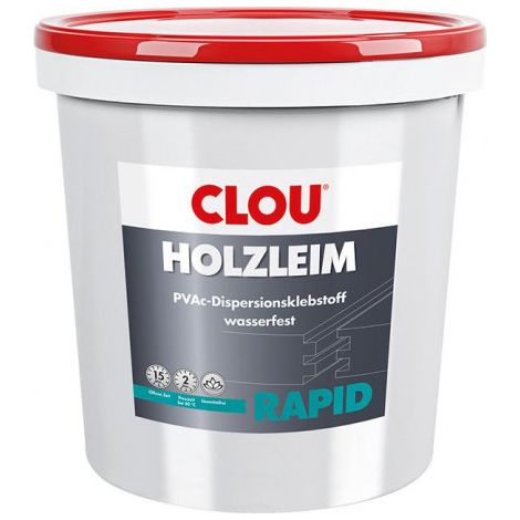 CLOU Colle à bois Rapid 10 kg PVAc-Colle à bois étanche (1/2)