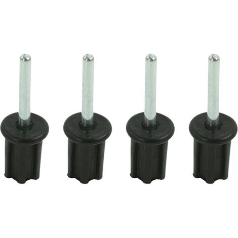 Grifo para poste de tienda 22mm 4 piezas en blister