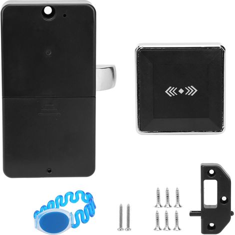 Ortviai Verrou Électronique Intelligent pour Sauna/Porte/Salle de Bain/Armoire/Armoire de Fichier avec Système d'ID à Induction Sans Clé