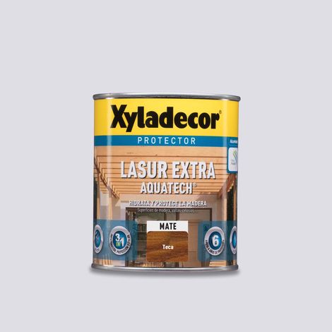 Protector Lasur Extra Mate Aquatech - 750 ml - Teca (1/3)