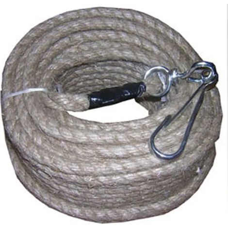Seil 25M + Karabinerhaken - SPEZIAL RAMONAGE