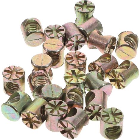 GLEAVI 20 écrous cylindriques pour meubles, pièces de rechange (1/5)