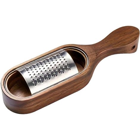 Bois poignée acier inoxydable fromage râpe Shred légumes fruits multi lame Ergonomic design cuisine outil (1/5)