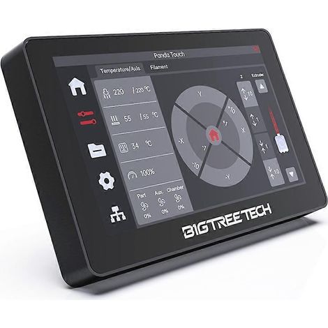 Écran tactile WiFi 5 pouces BIGTREETECH Panda Touch pour imprimante multifonction Bambulab P1P P1S. (1/5)