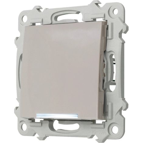 Interruptor ospel lp-1zs/m/83 con retroiluminación y terminales sin tornillos (1/2)