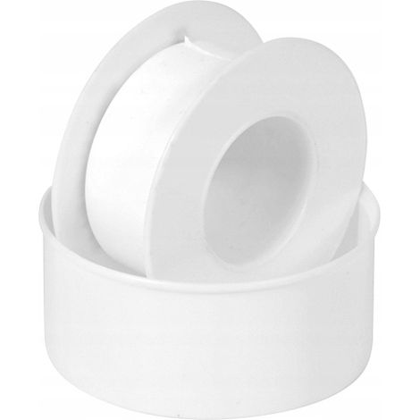 Cinta de teflón Tycner 811HYD de 19 mm/12 m, blanca, 1 unidad.