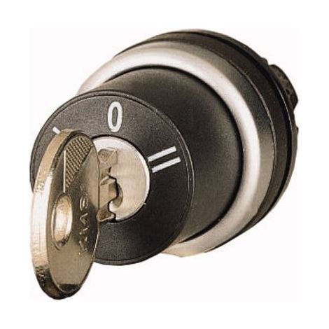 Bouton à clé à accrochage 3 positions Retrait de la clé : I 0 II 000216902 EATON M22 WRS3 GVP