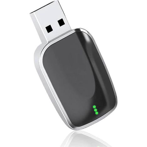Adaptateurs d'entrée sans fil pour voiture Mitsubishi Outlander PHEV 2017-2024, connexion filaire vers sans fil USB Plug-n-Play, iOS 10+ Android 11+ (1/4)