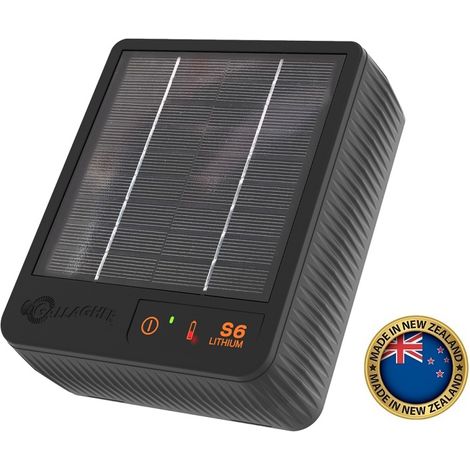 Elettrificatore S6 GALLAGHER con Batteria a Litio Inclusa 3,2V/6 Ah (1/3)