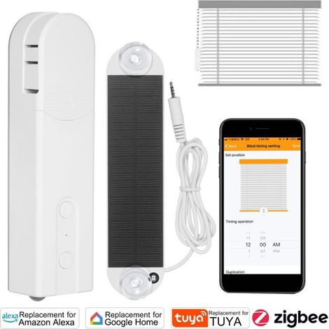 Tuya Motore per Tende Smart Zigbee con Pannello Solare (1/5)
