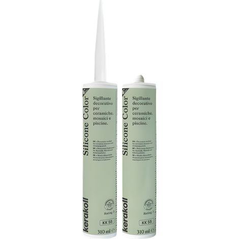 Silicone color kk 55 sigillante decorativo per ceramiche e piscine 310 ml