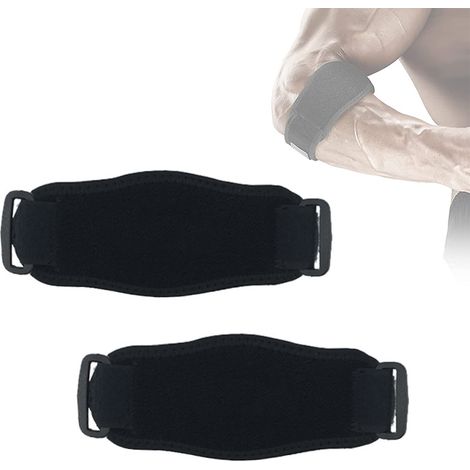 Brace Pour Épicondylite - Sangle Élastique Pour Coude - Support Anti-Douleur Pour Tennis Golf Musculation - Taille Unique (1/5)