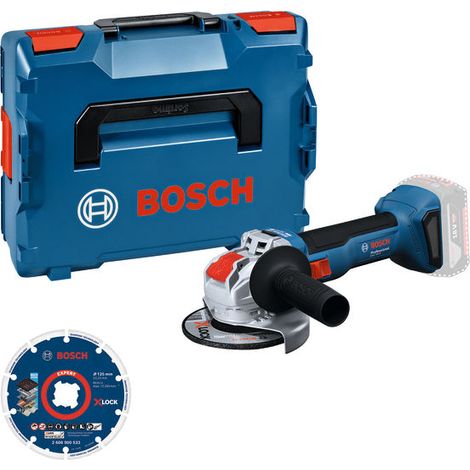Meuleuse angulaire sans fil GWX 18V-8 Bosch + disque à tronçonner diamanté en L-BOXX