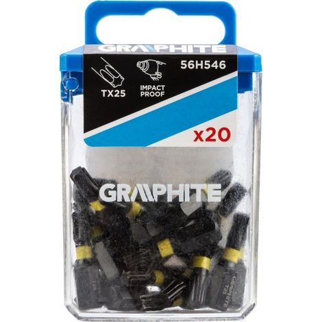 Puntas de impacto TX25 x 25 mm, 20 unidades. (1/5)