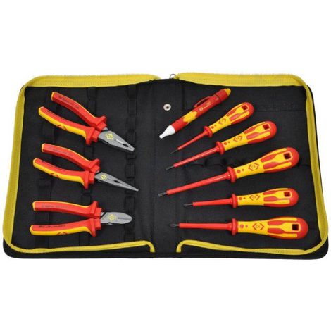 Kit pinces et tournevis - 9 pc