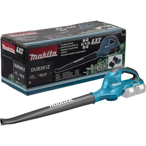 Makita DUB361Z 18v 36v LXT Cordless Lithium Ion Twin Garden Leaf Blower - Bare