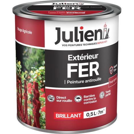 Vernice Esterni Ferro Antiruggine 0,5l - Julien