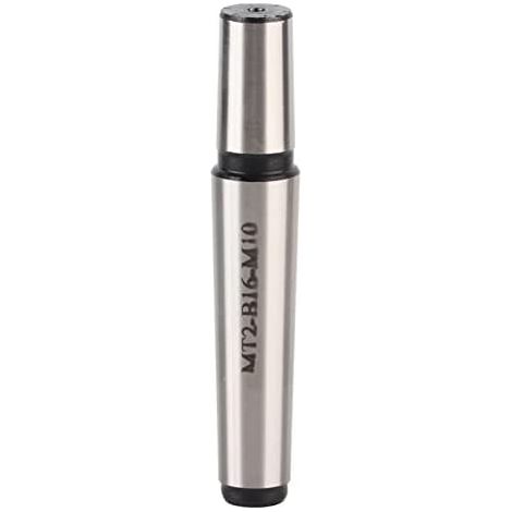 1 - Adaptateur D'arbre - Mandrin De Perceuse - Acier Au Carbone HRC-55 - Haute Précision ≤0,003 - Pour Tour Et Perceuse - Couleur Métal - Taille MT2-B16-M10 (1/5)