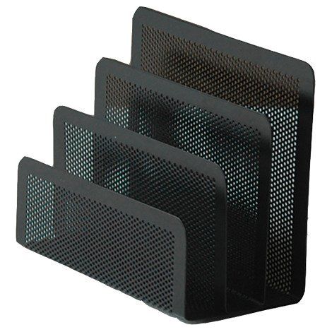 Range-lettres Pierre-Henry Mesh noir