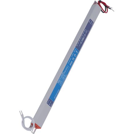 Transformateur LED ultra-mince à tension constante en alliage d'aluminium, alimentation 60 W pour LED, 180-250 V CA, 24 V, 2,5 A (1/5)