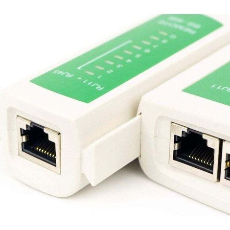 testeur câbles réseau pour câbles RJ45 et RJ11 (1/5)