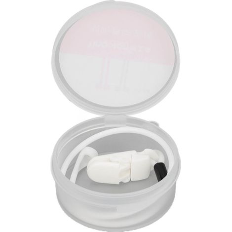 Cordon multifonction antichute pour appareil auditif, silicone souple, attache enfant avec boîte de rangement (1/5)